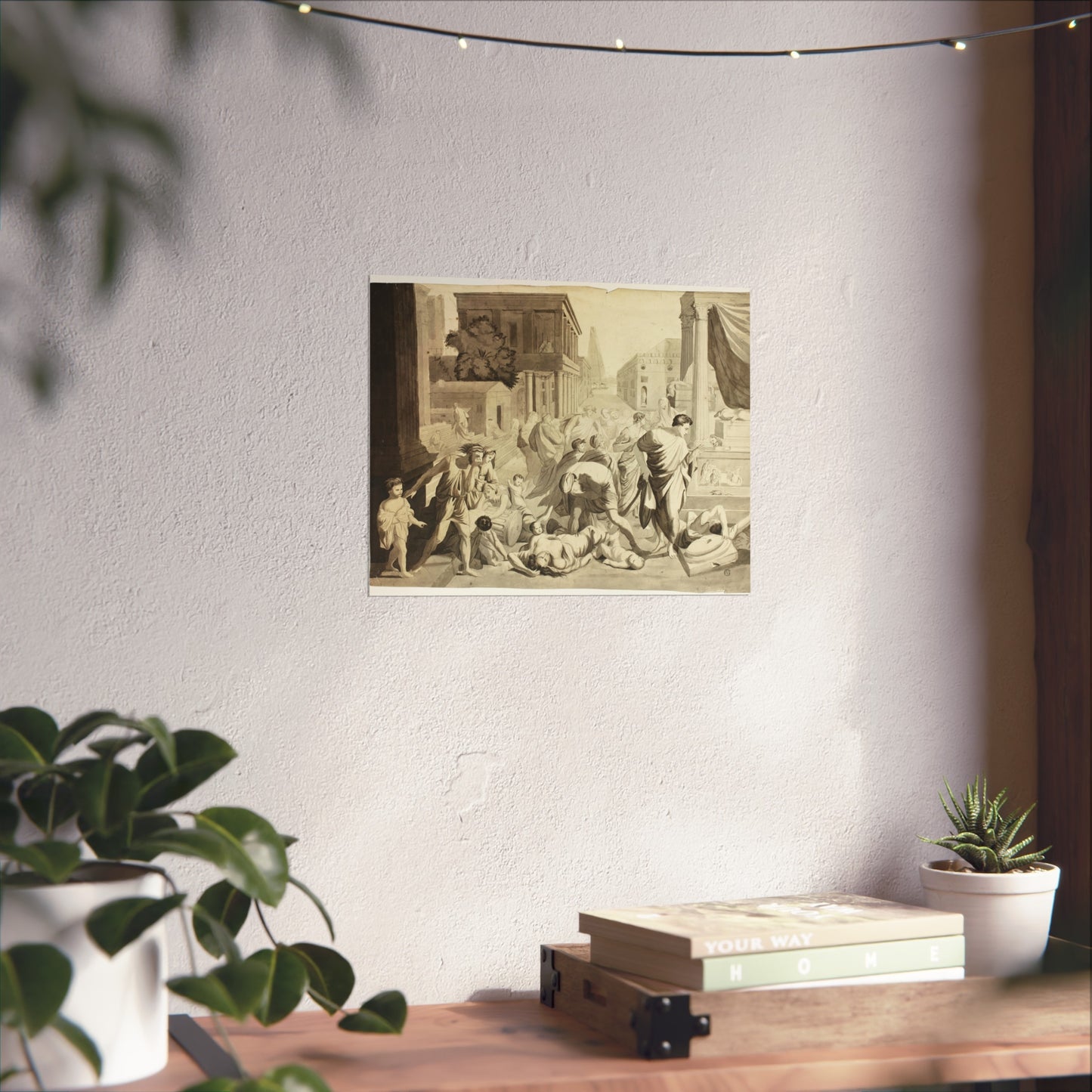 Nicolas Poussin - Plague of Ashdod | Fine Art Poster