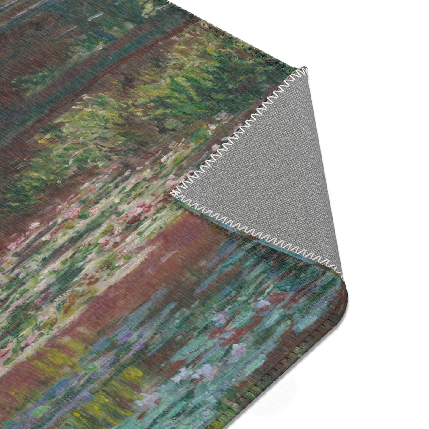 Claude Monet - Water Lily Pond | Area Rug