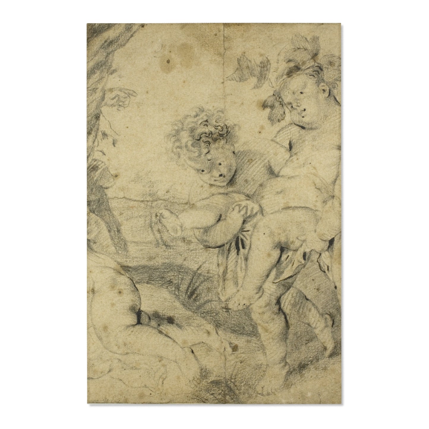 Anthony van Dyck - Young Bacchus and Companions | Area Rug