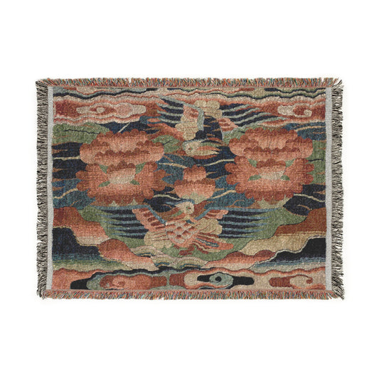 Rank Badge (Buzi) II Tapestry Blanket