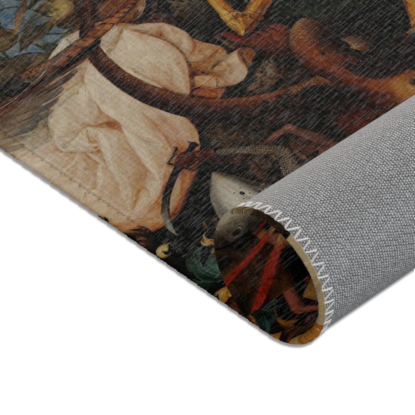 Pieter Bruegel the Elder - The Fall of the Rebel Angels - Google Art Project | Area Rug