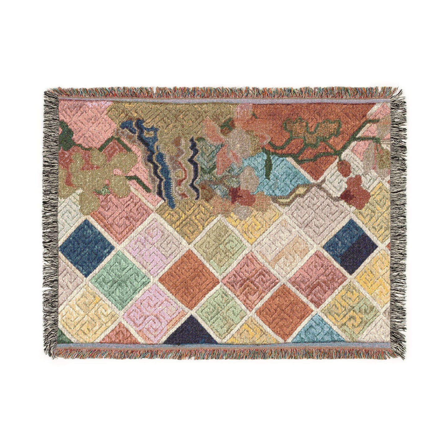 023_panel-furnishing-fabric | Woven Tapestry Blanket