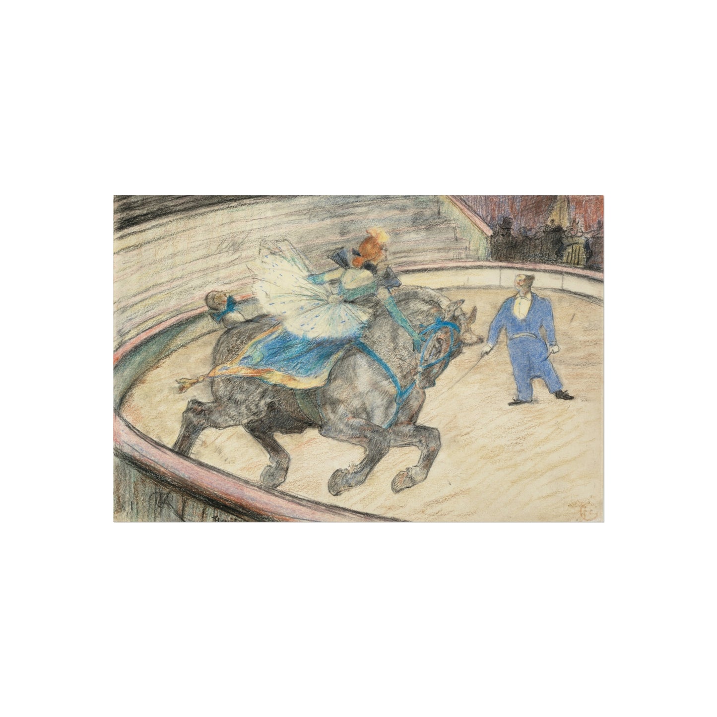 Henri de Toulouse-Lautrec - At the Circus Work in the Ring | Fine Art Poster