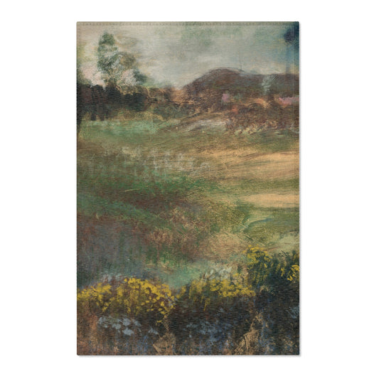 Landscape with Smokestacks — Degas Area Rug