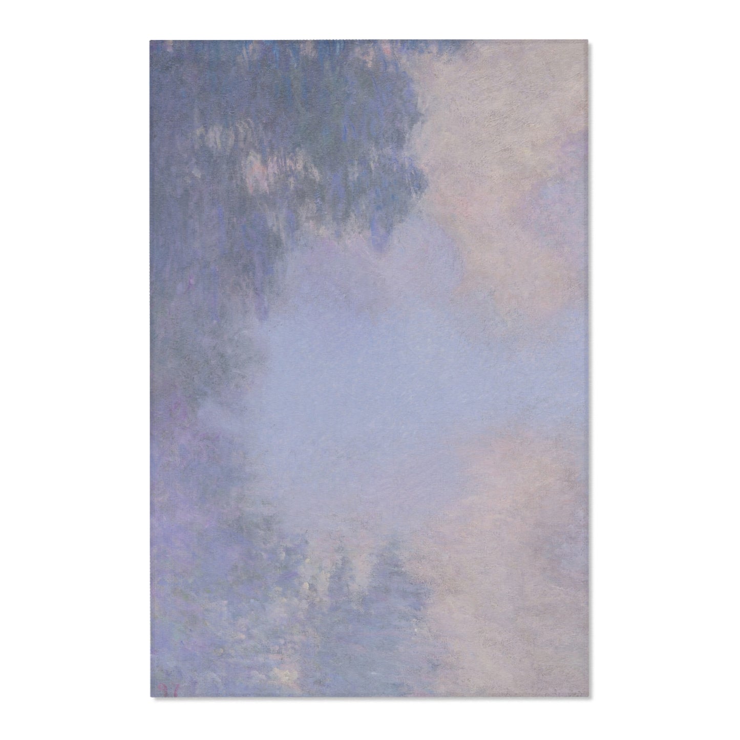Claude Monet - Branch of the Seine near Giverny (Mist) | Area Rug