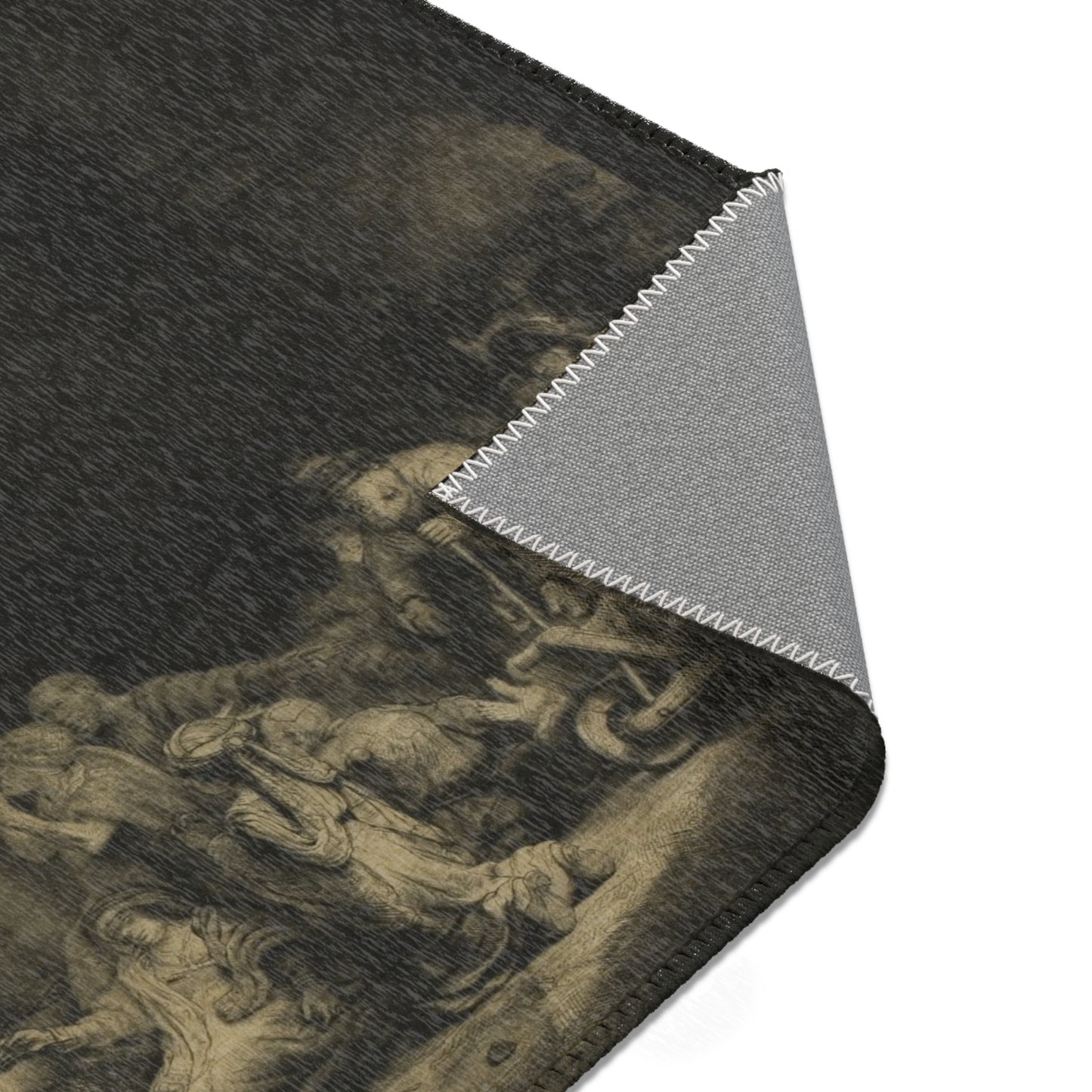 Rembrandt van Rijn - The Hundred Guilder Print | Area Rug