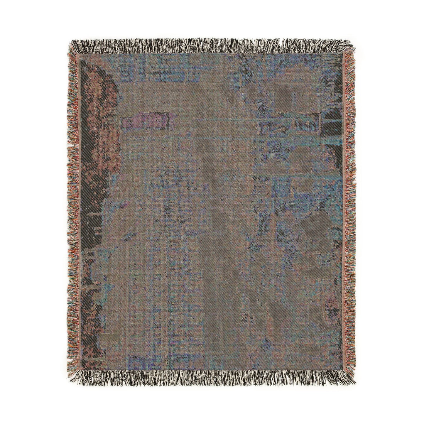 Camille Pissarro - The Place du Havre, Paris | Woven Tapestry Blanket
