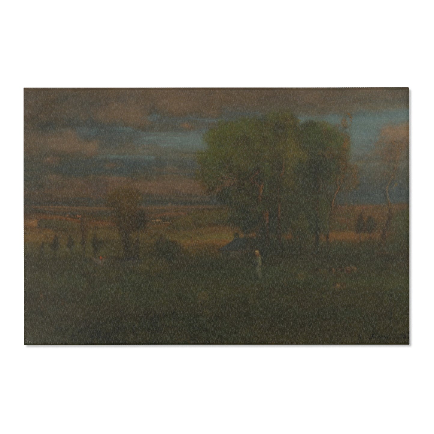 George Inness - Twilight in Italy | Area Rug