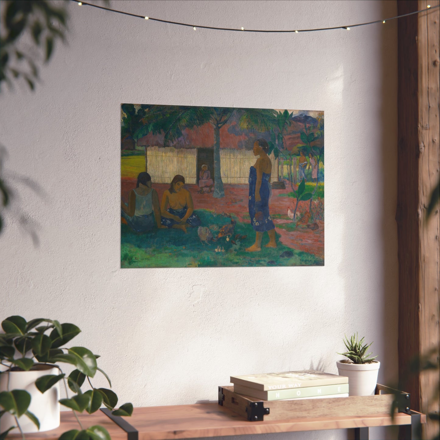 Paul Gauguin - No te aha oe riri (Why Are You Angry ) | Fine Art Poster