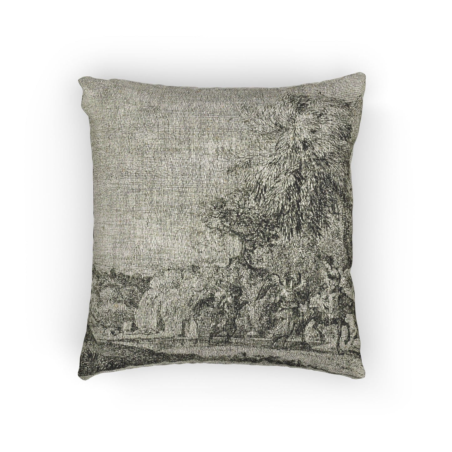 Claude Lorrain - The Flight into Egypt | Woven Pillow