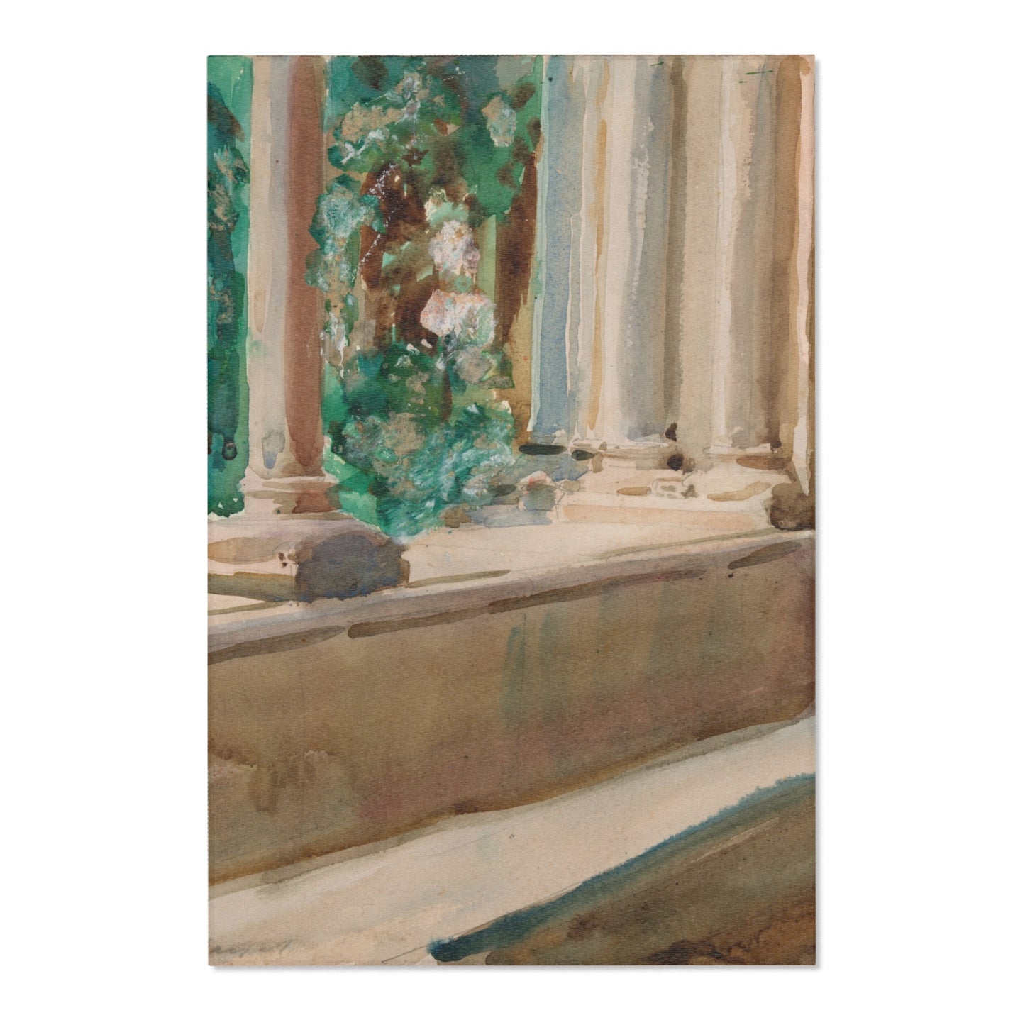 John Singer Sargent - Tarragona Terrace and Garden | Area Rug