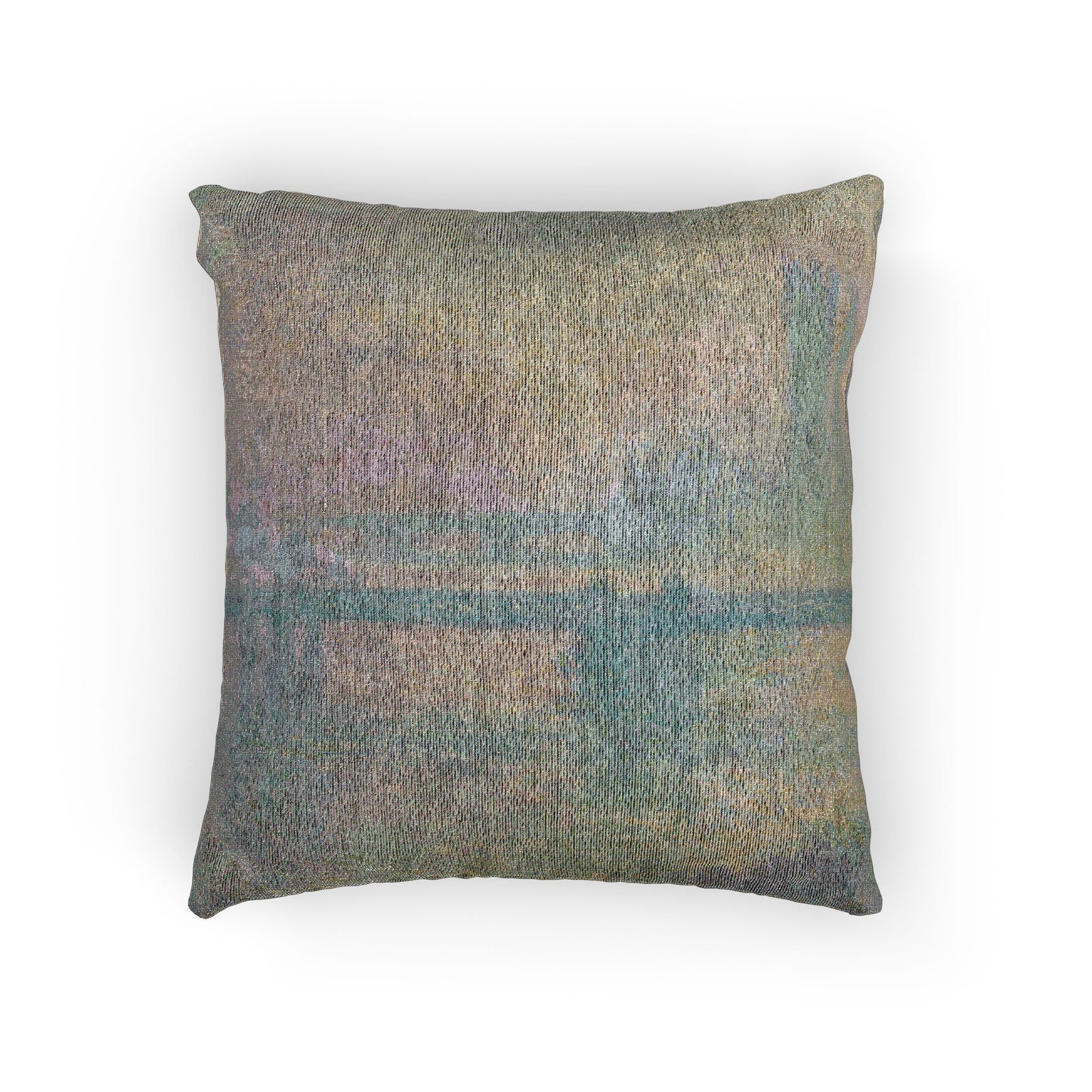 Claude Monet - Charing Cross Bridge, London | Woven Pillow