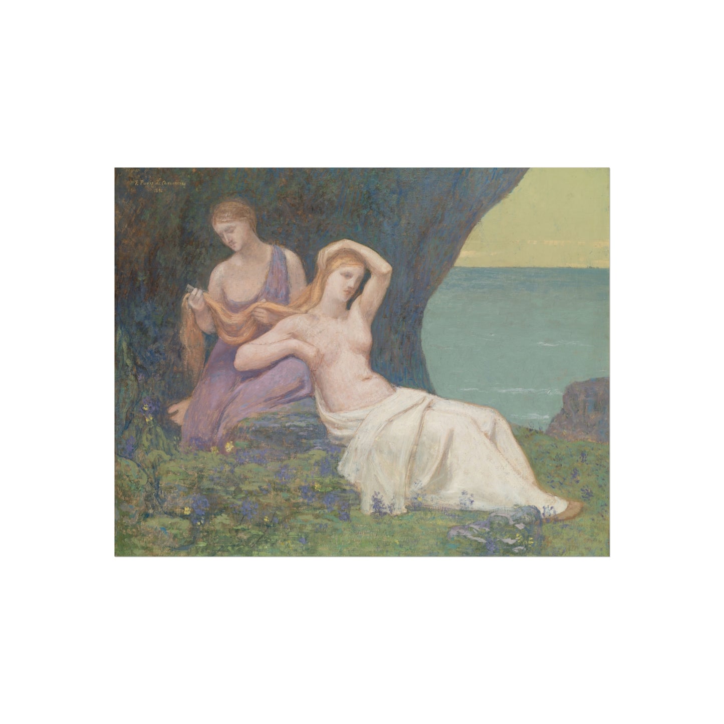 Pierre Puvis de Chavannes - In the Heather | Fine Art Poster