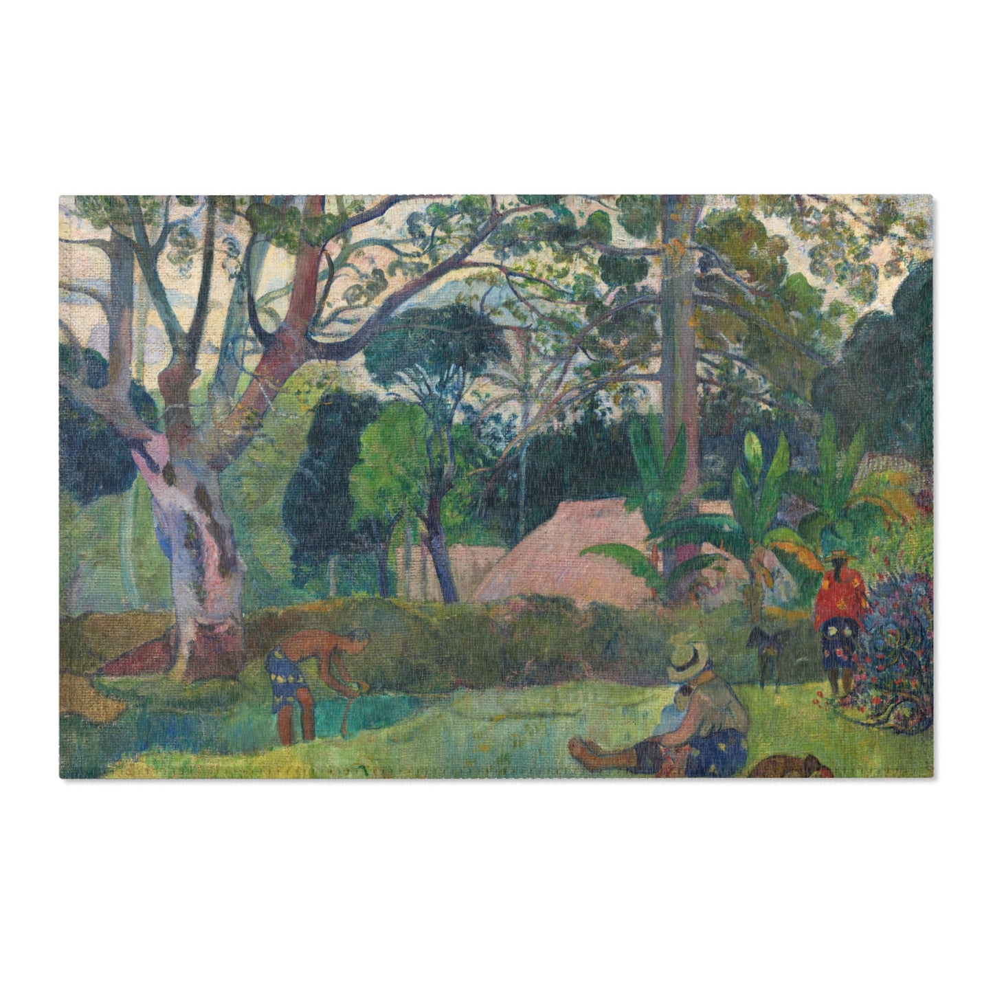 Paul Gauguin - Te raau rahi (The Big Tree) | Area Rug
