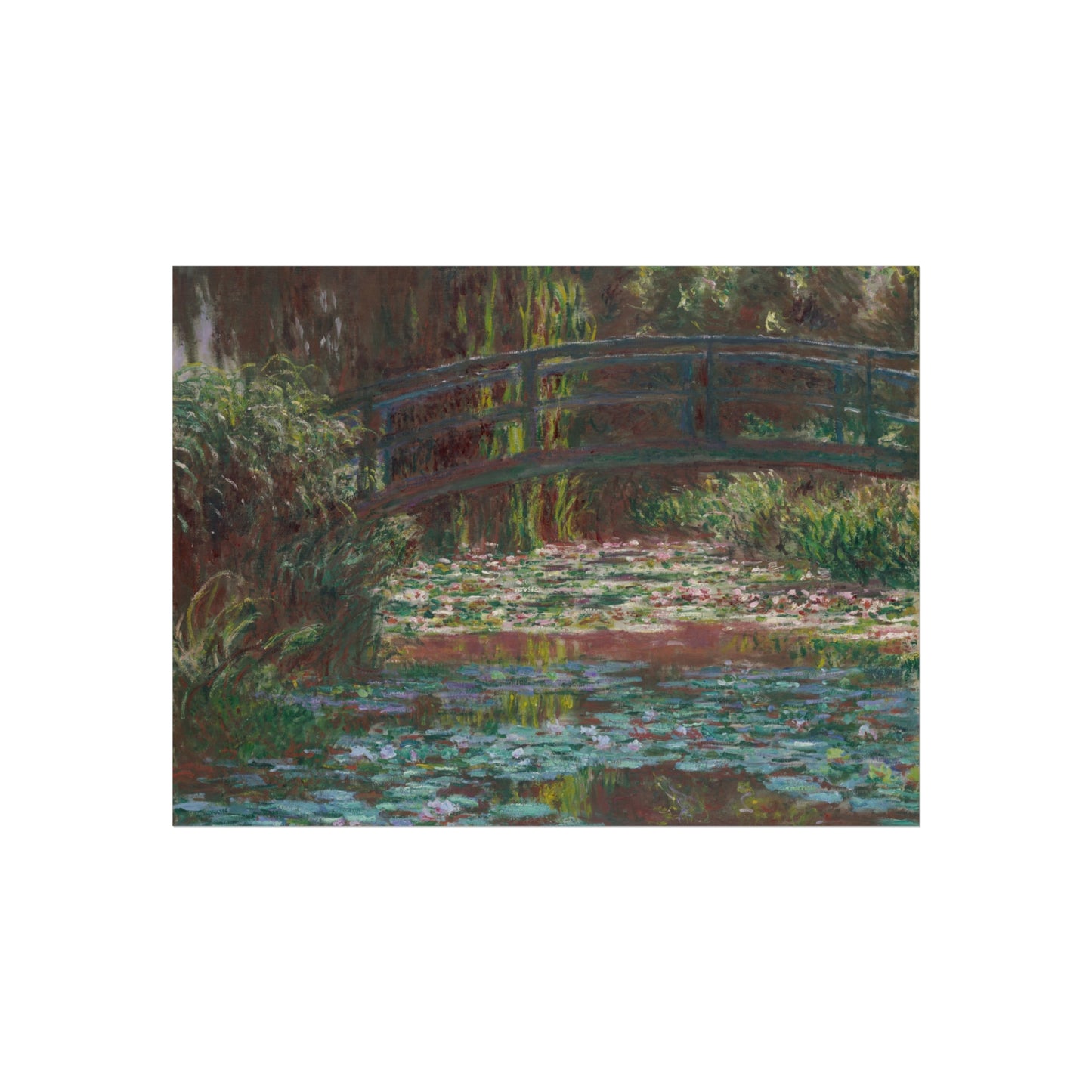 Claude Monet - Water Lily Pond | Fine Art Poster