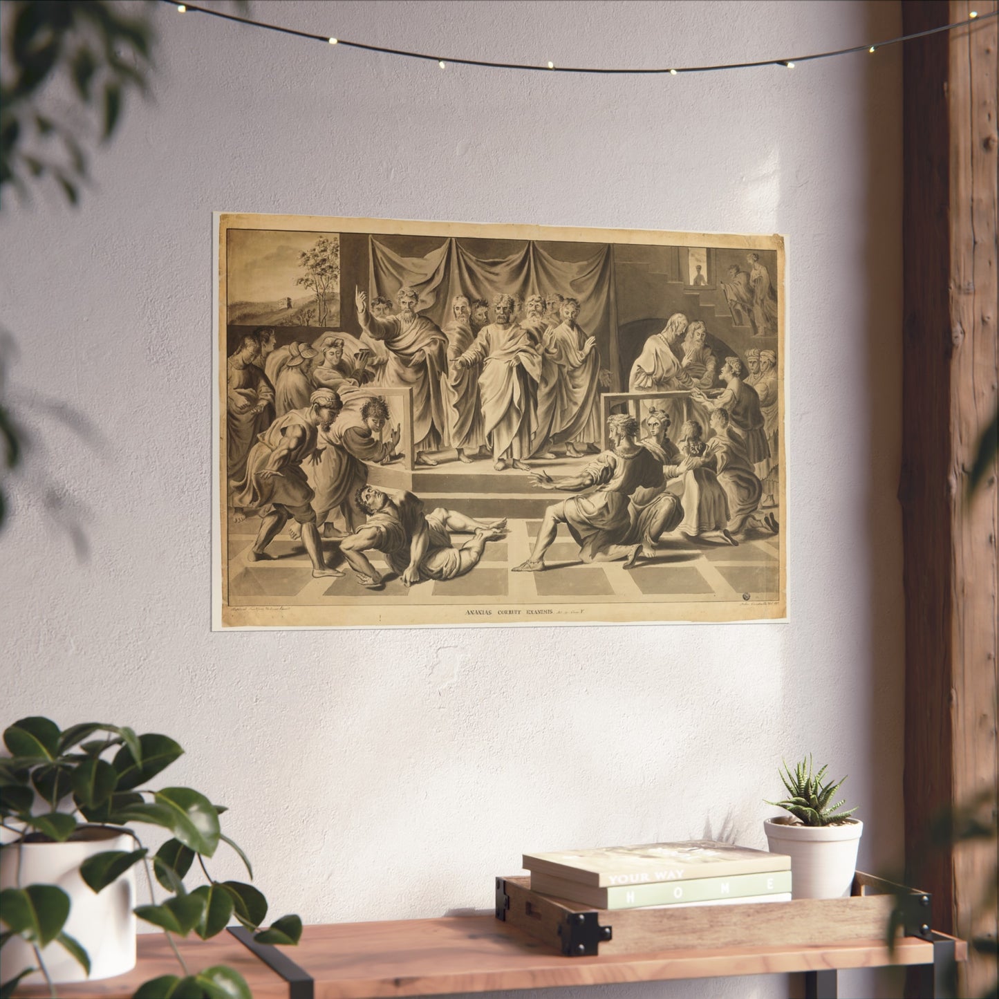 John Constable - Death of Ananias | Fine Art Poster