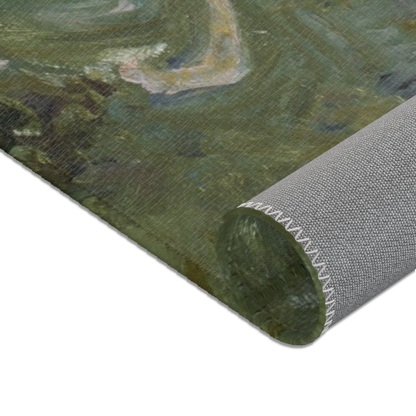 Alfred Sisley - A Turn in the Road | Area Rug
