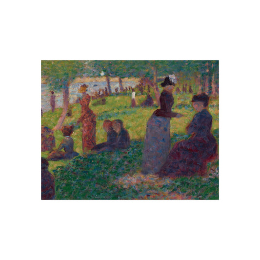 Oil Sketch for A Sunday on La Grande Jatte — Georges Seurat Fine Art Poster