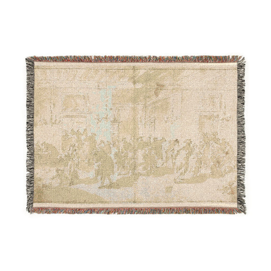 The Ridotto — Guardi Tapestry Blanket