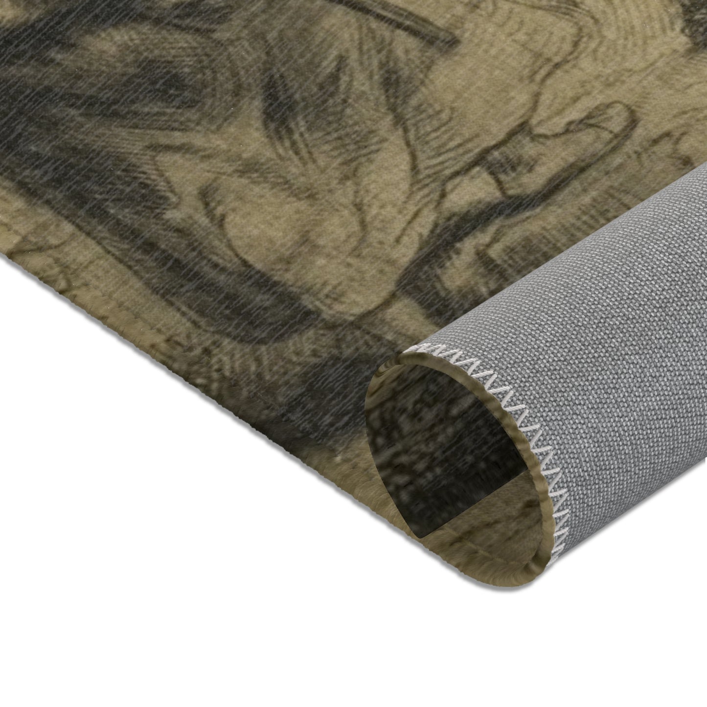 Rembrandt van Rijn - The Hundred Guilder Print | Area Rug