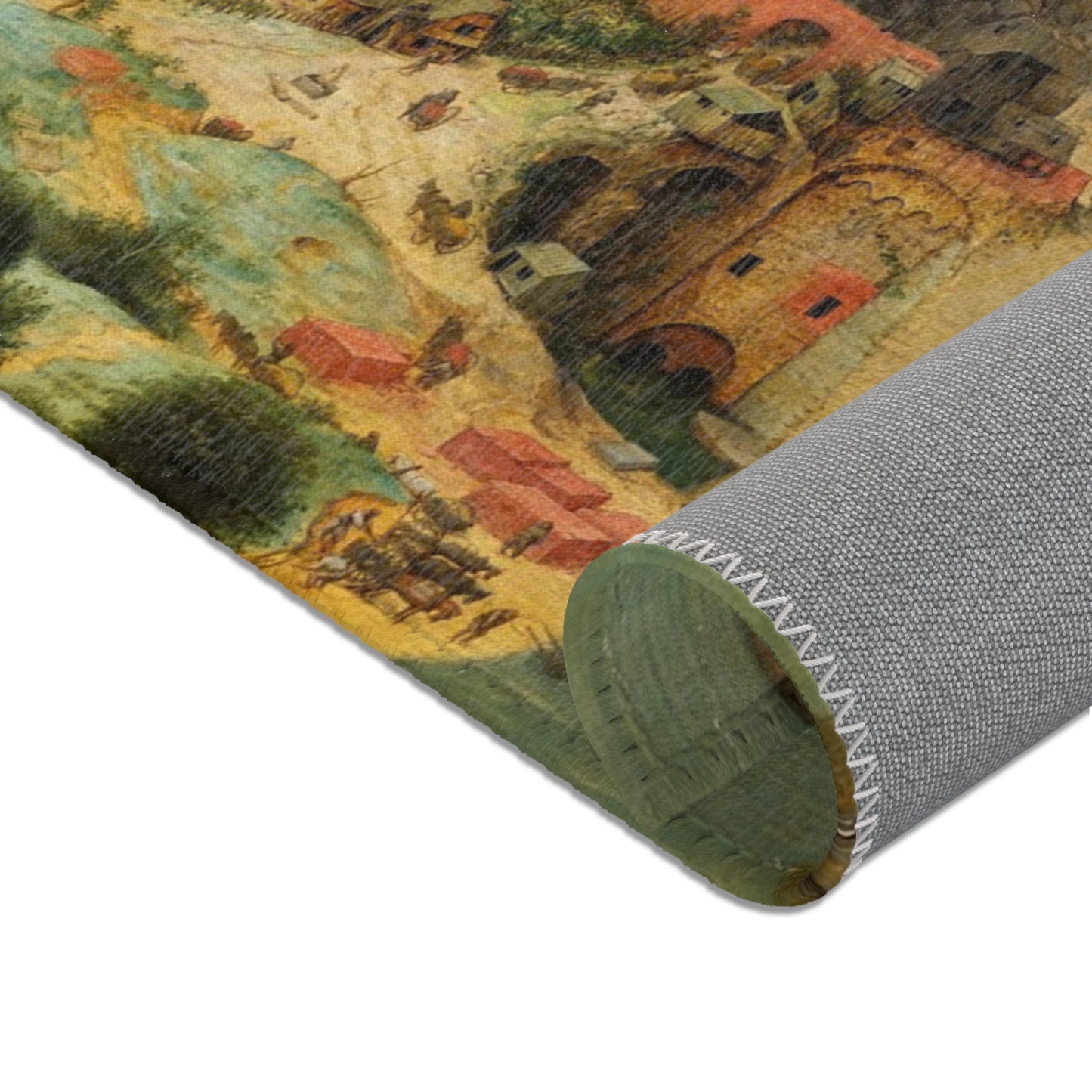 Pieter Bruegel the Elder - The Tower of Babel (Vienna) - Google Art Project - edited | Area Rug