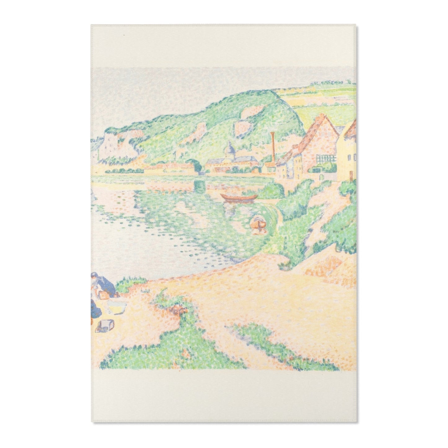 Paul Signac - The Andelys | Area Rug
