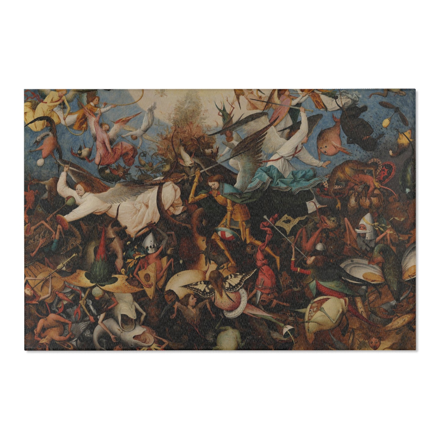 Pieter Bruegel the Elder - The Fall of the Rebel Angels - Google Art Project | Area Rug