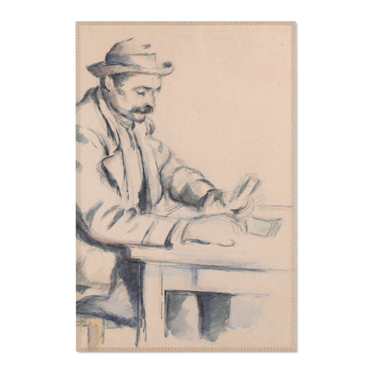 A Study for the Card Players — Cézanne Area Rug