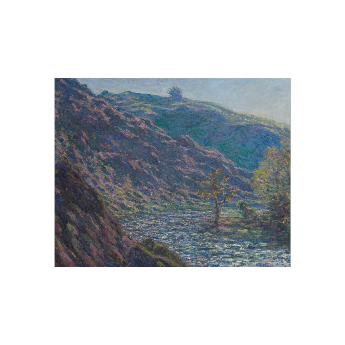 Claude Monet - The Petite Creuse River | Fine Art Poster