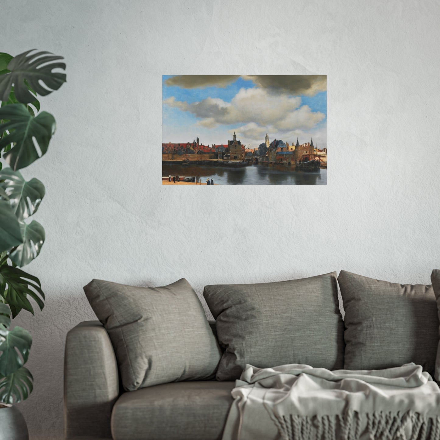 View of Delft, by Johannes Vermeer | Fine Art Poster