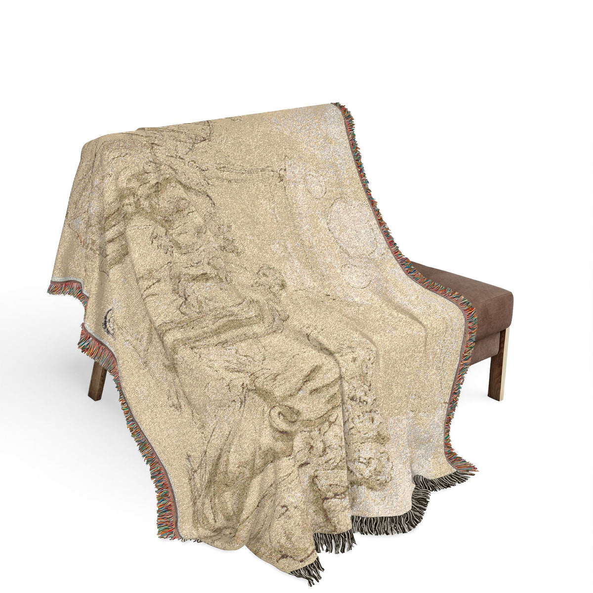 The Incredulity of Saint Thomas (style of Poussin) Tapestry Blanket