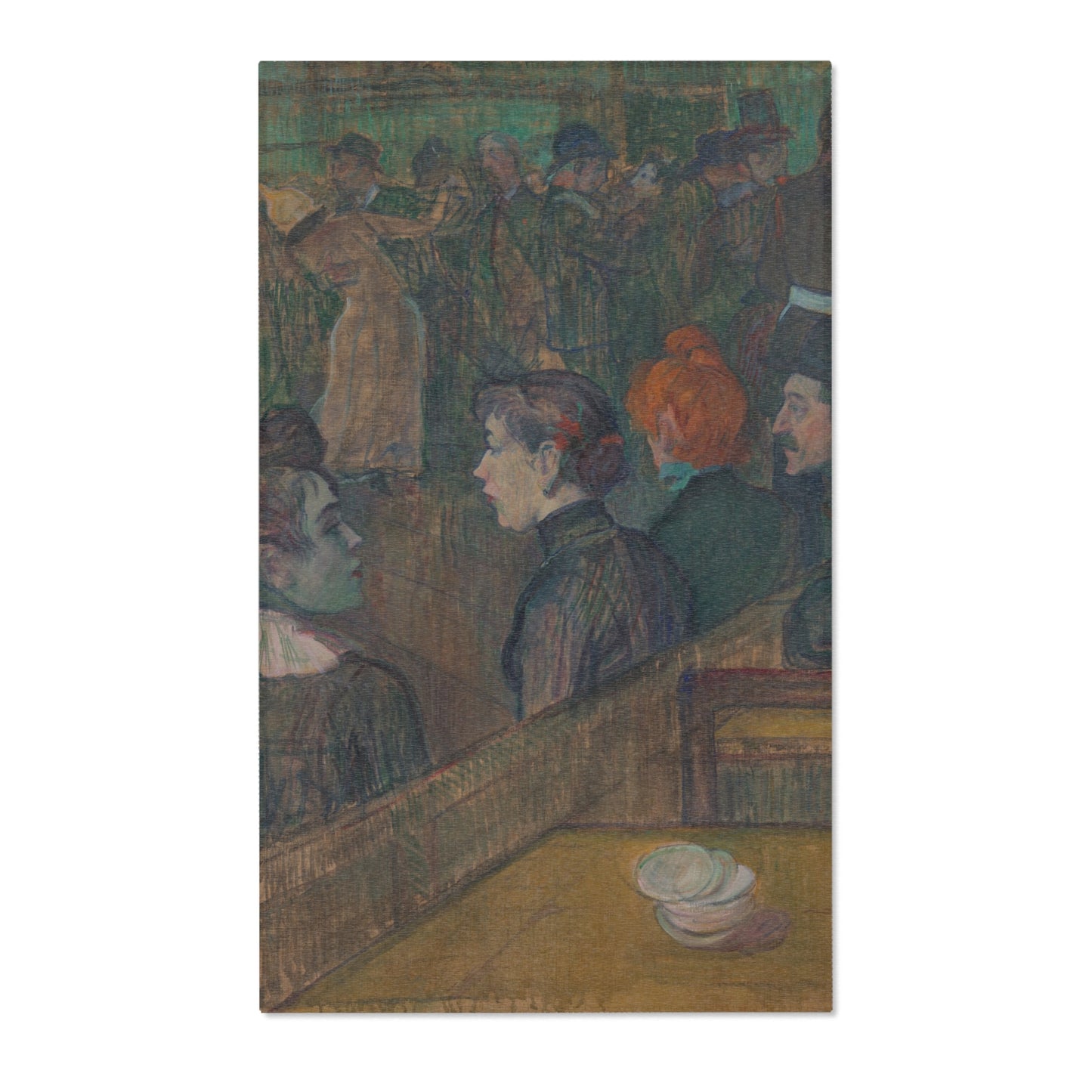 Henri de Toulouse-Lautrec - Moulin de la Galette | Area Rug