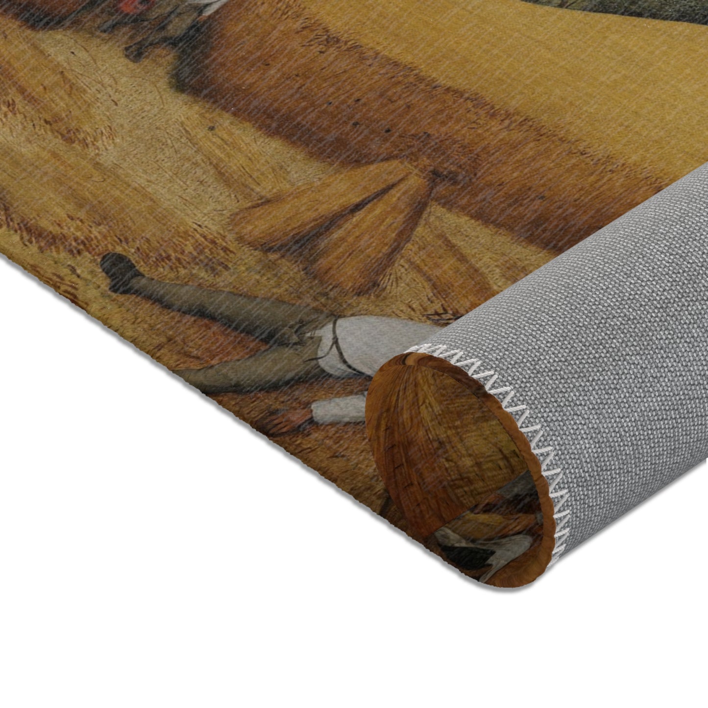 Pieter Bruegel the Elder- The Harvesters - Google Art Project | Area Rug