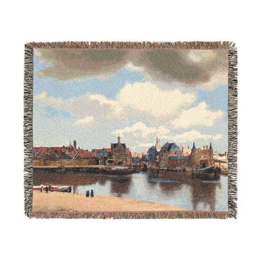 View of Delft — Vermeer Tapestry Blanket