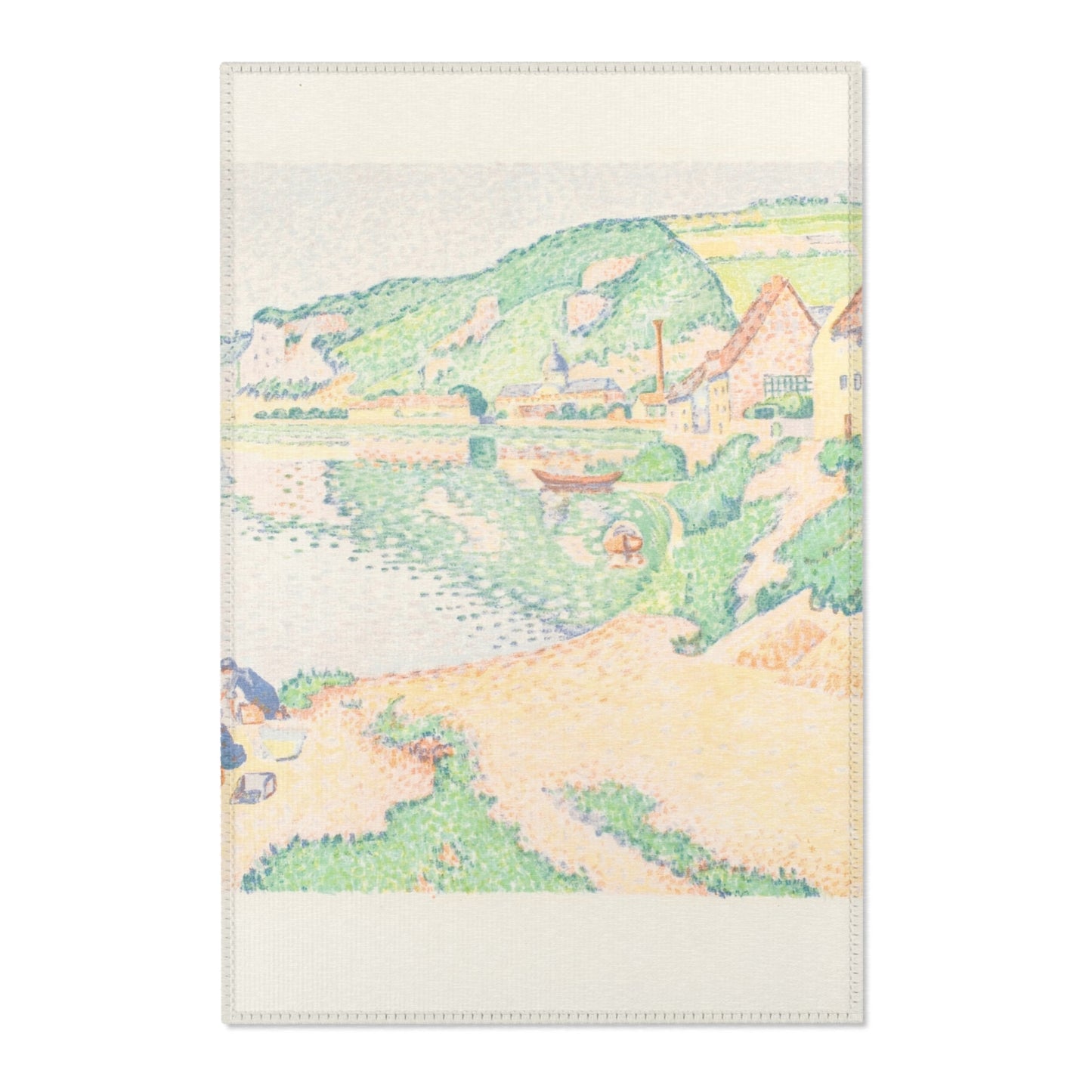 Paul Signac - The Andelys | Area Rug