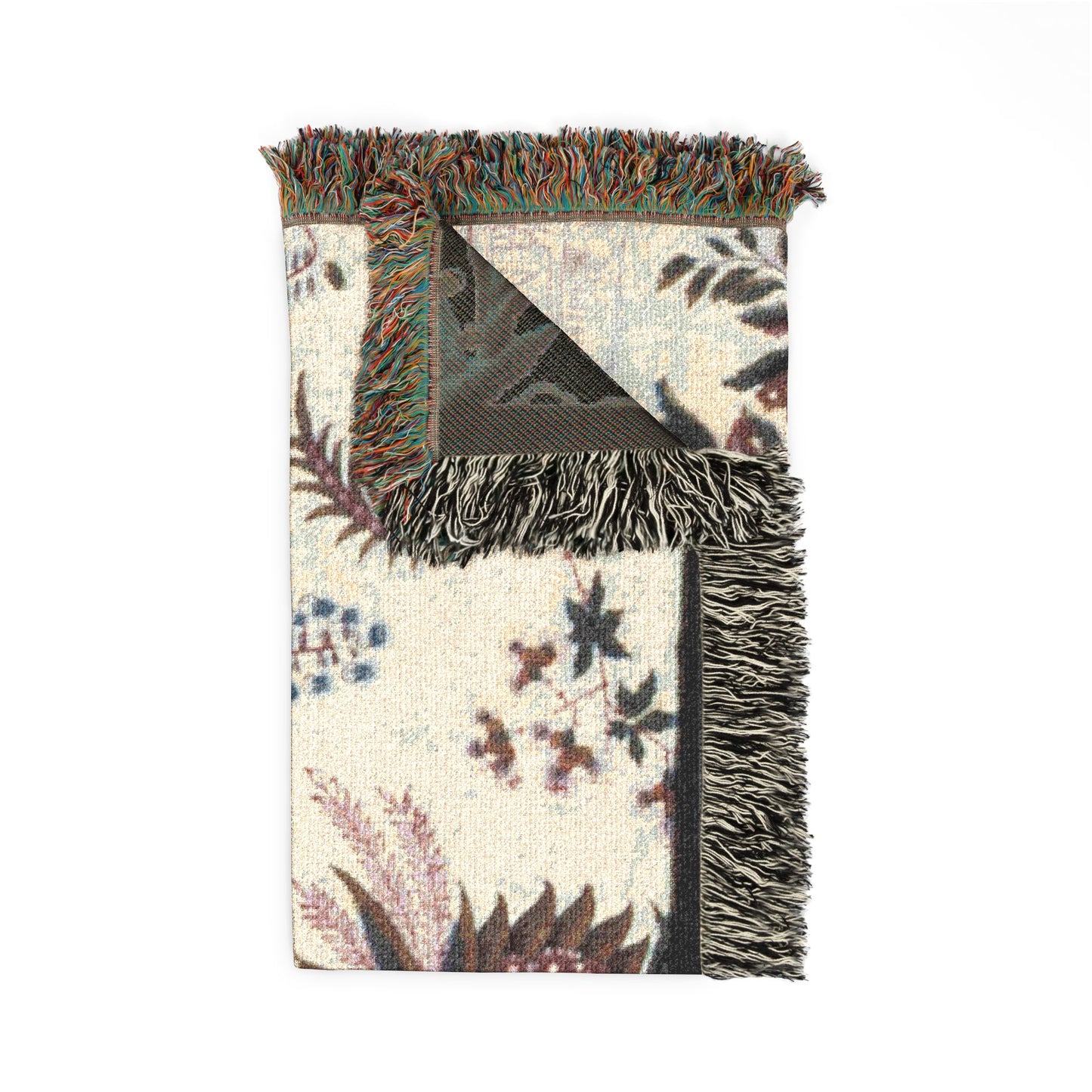 006_chef-de-piece-furnishing-fabric | Woven Tapestry Blanket