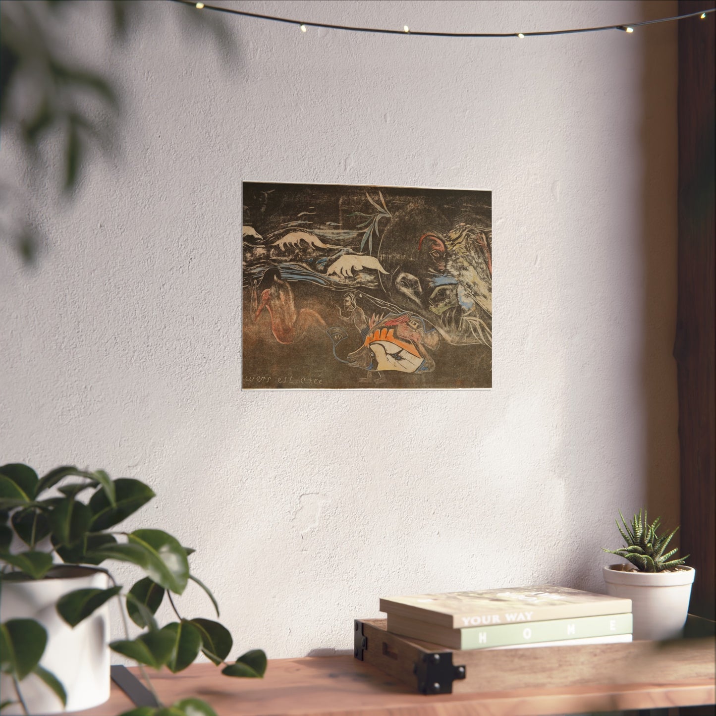 Paul Gauguin - L’univers est créé (The Universe Is Being Created), from the Noa Noa Suite | Fine Art Poster