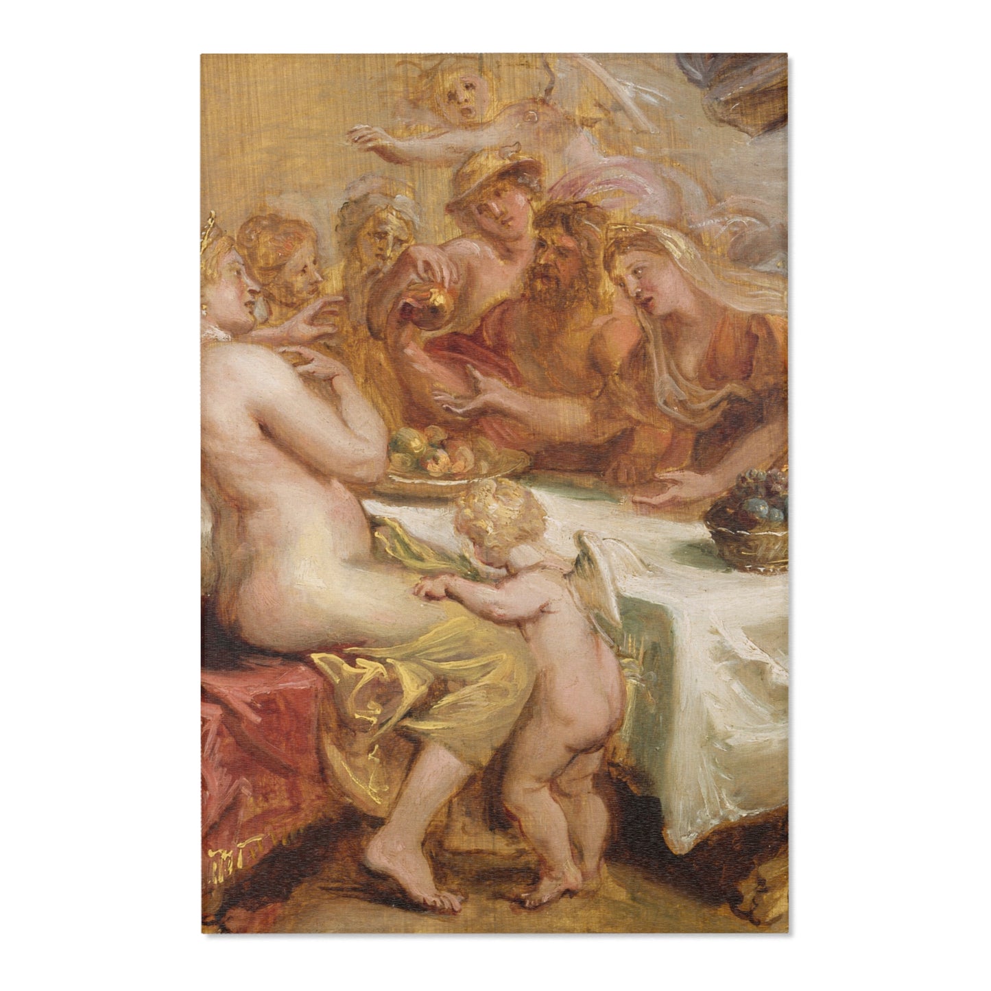 Peter Paul Rubens - The Wedding of Peleus and Thetis | Area Rug