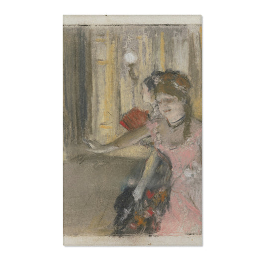 Singers on the Stage — Degas Area Rug