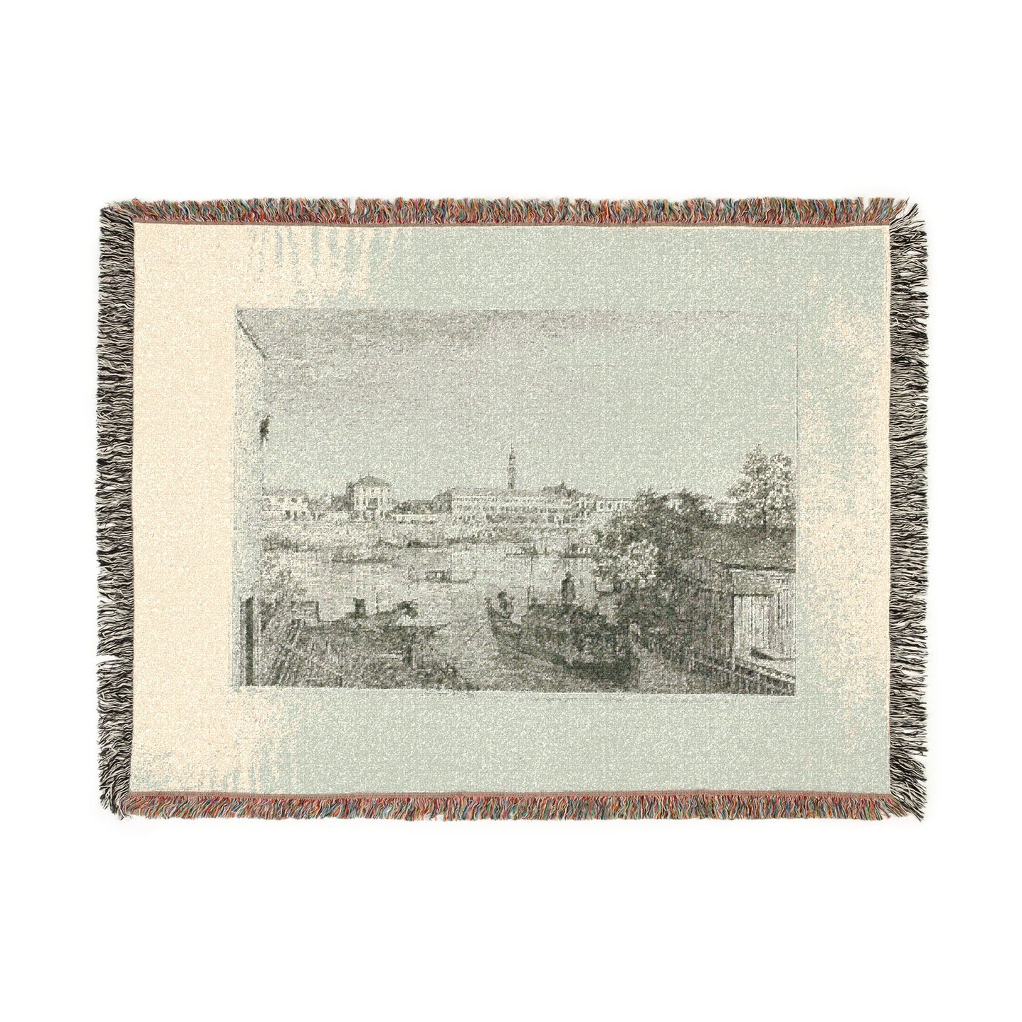 Canaletto - Ale Porto del Dolo | Woven Tapestry Blanket