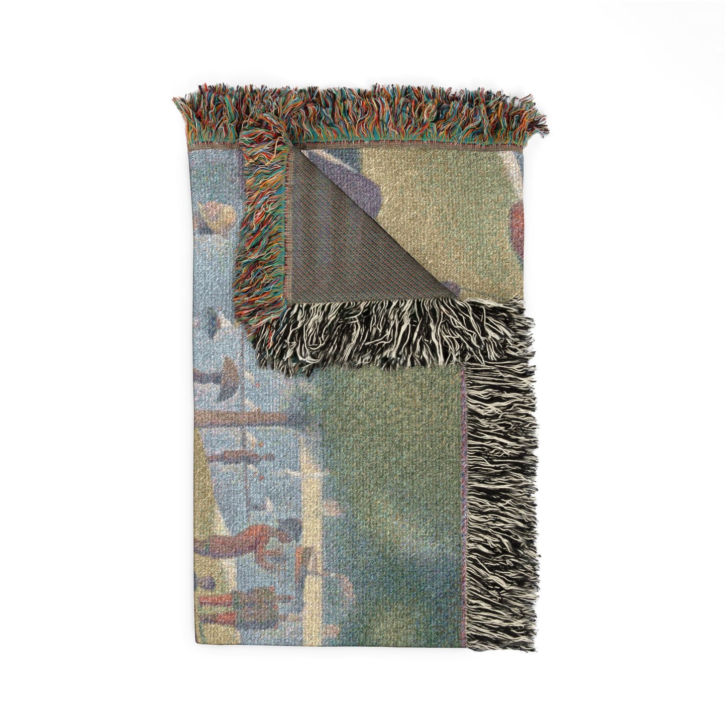 Georges Seurat - A Sunday on La Grande Jatte — 1884 | Woven Tapestry Blanket
