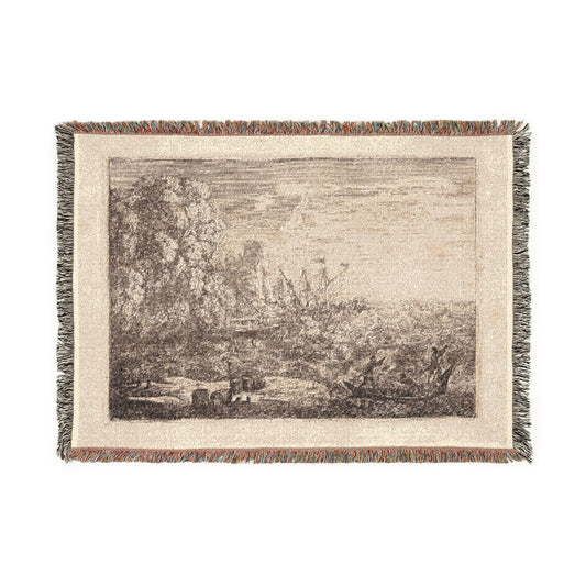 The Tempest — Lorrain Tapestry Blanket