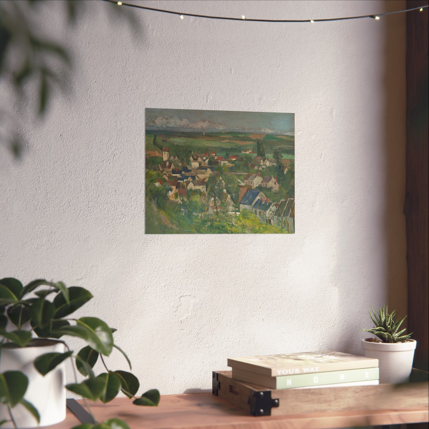 Paul Cezanne - Auvers, Panoramic View | Fine Art Poster
