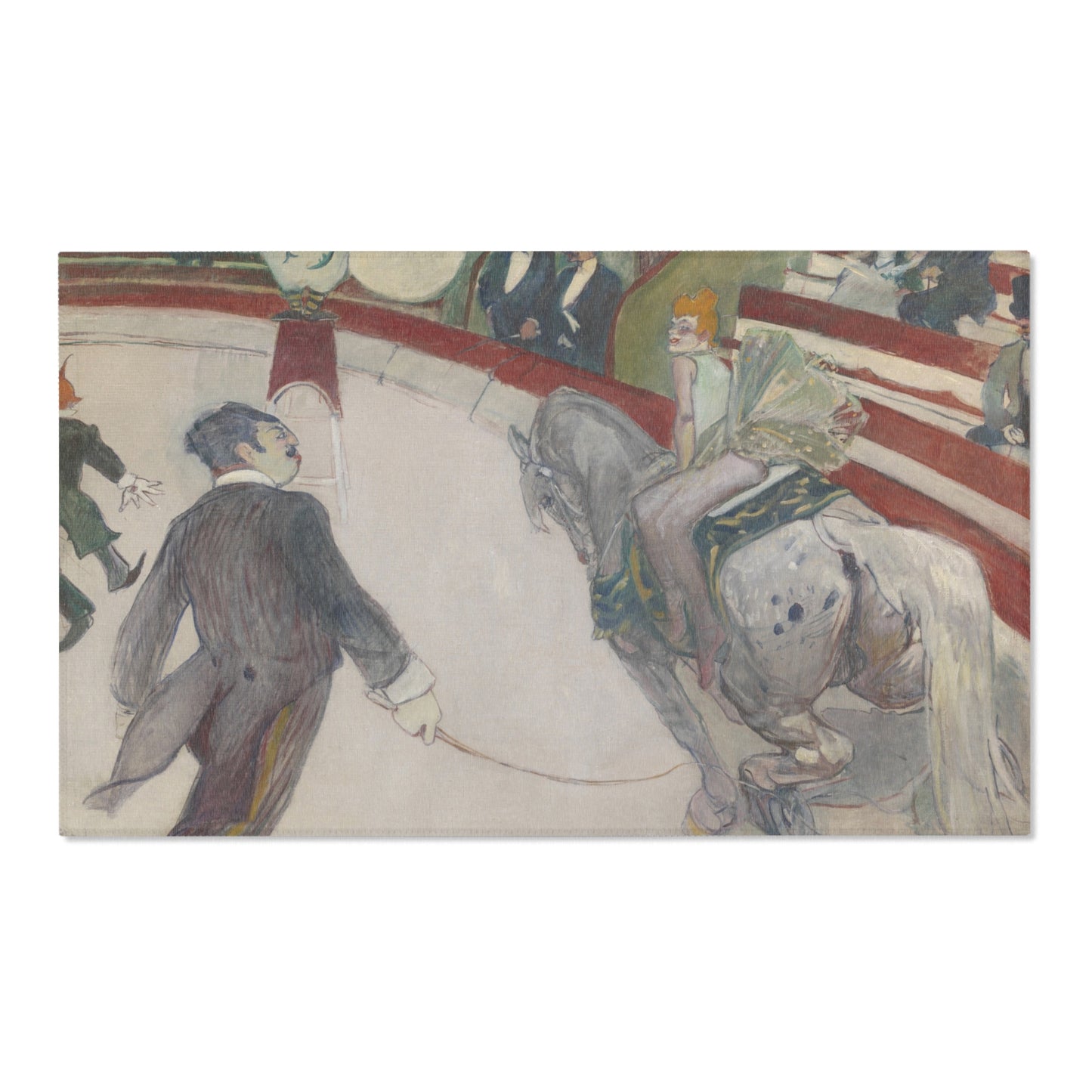 Henri de Toulouse-Lautrec - Equestrienne (At the Cirque Fernando) | Area Rug