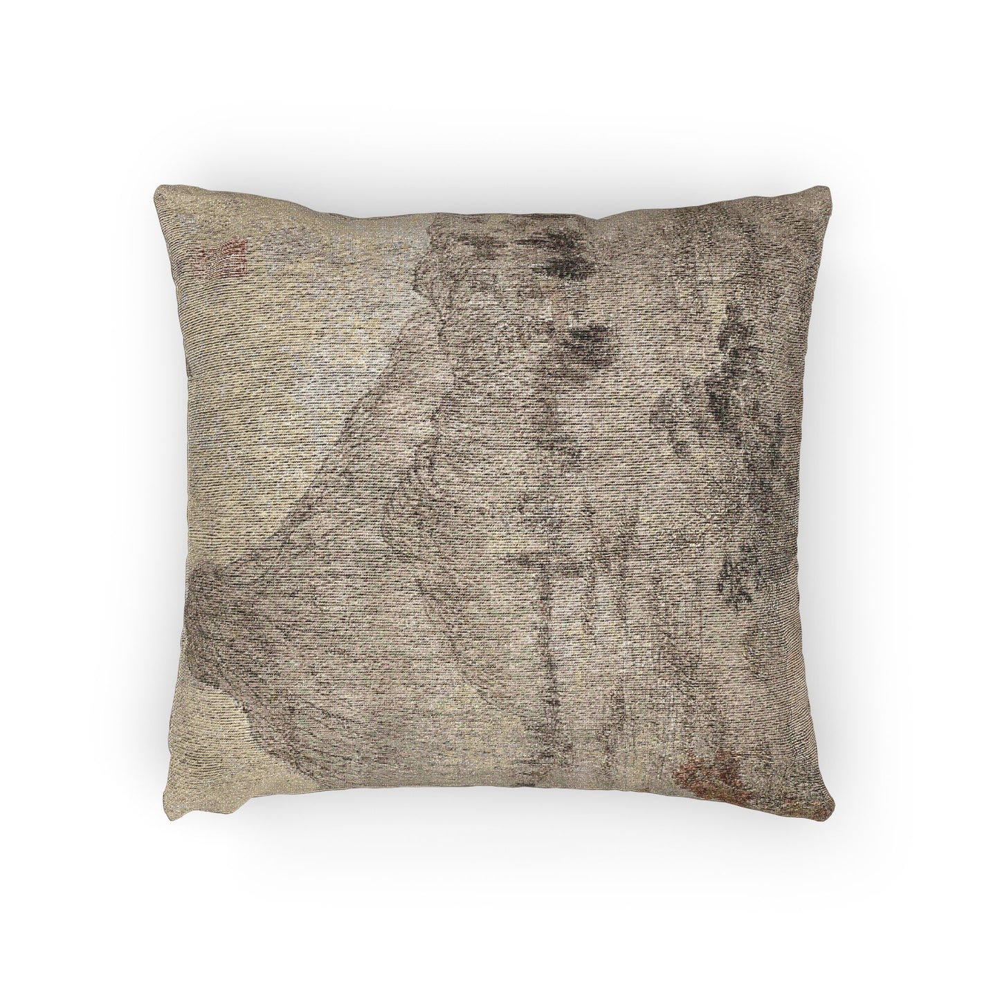 058_planting-fragrant-fungus-at-the-tiaozhou-an | Woven Pillow