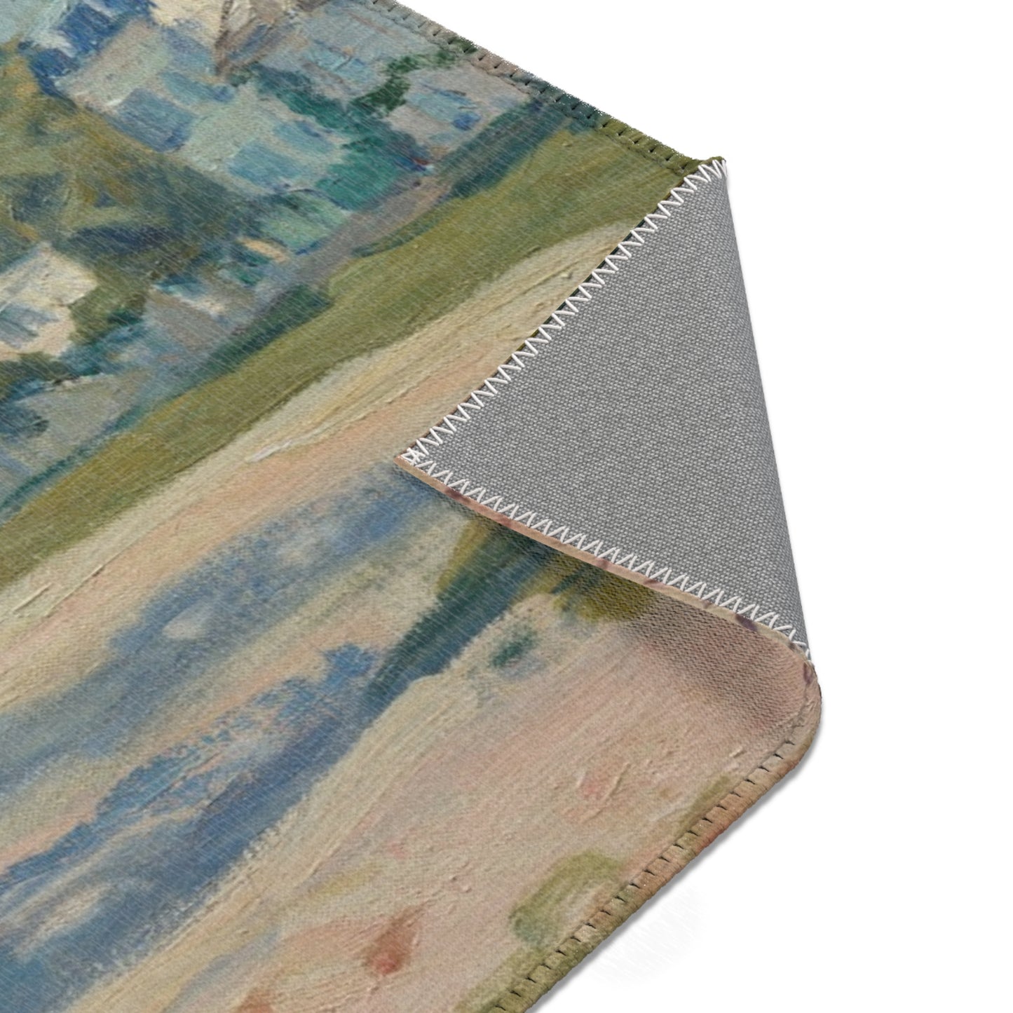 Alfred Sisley - Watering Place at Marly | Area Rug