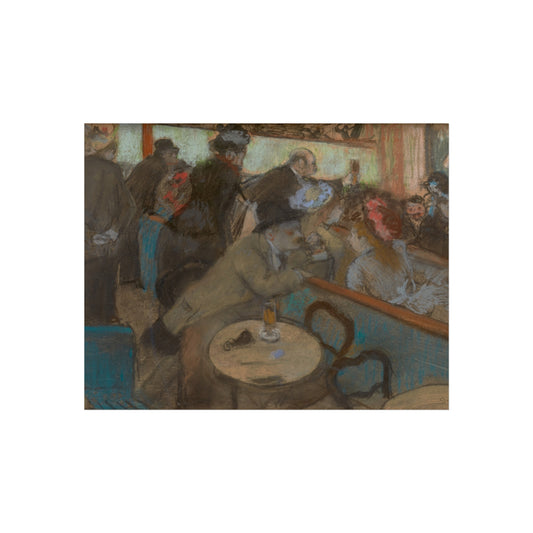 Café-Concert (The Spectators) — Edgar Degas Fine Art Poster