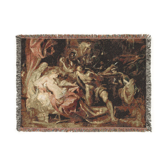 The Capture of Samson — Rubens Tapestry Blanket