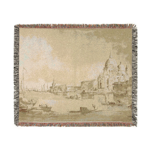 The Bacino di San Marco (imitator of Guardi) Tapestry Blanket