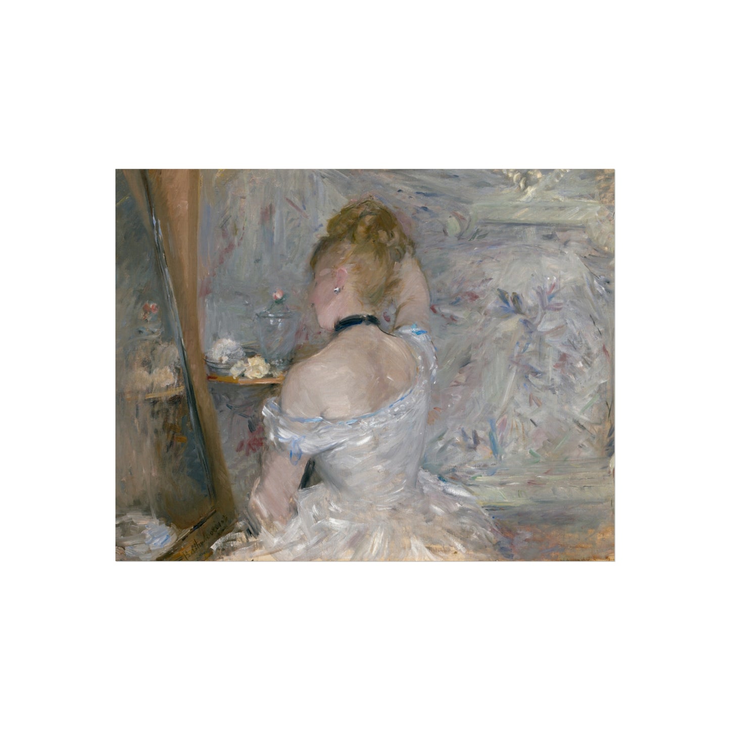 Berthe Morisot - Woman at Her Toilette | Fine Art Poster
